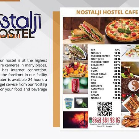 Nostalji Hostel Estambul Exterior foto