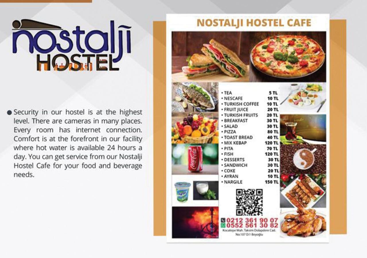 Nostalji Hostel Estambul Exterior foto